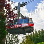 grouse gondola skyride in north vancouver