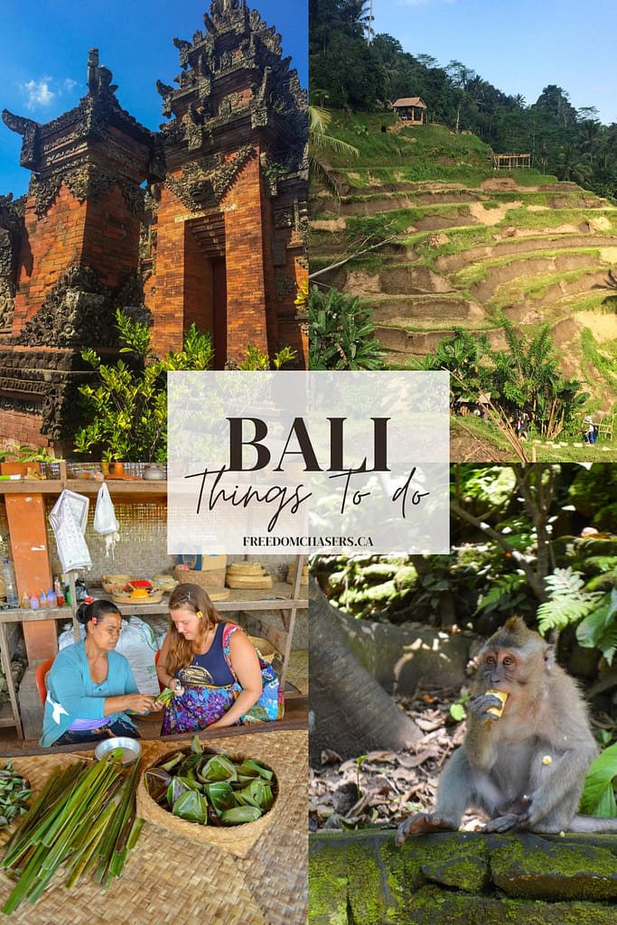 learn al the best things to do in Bali
