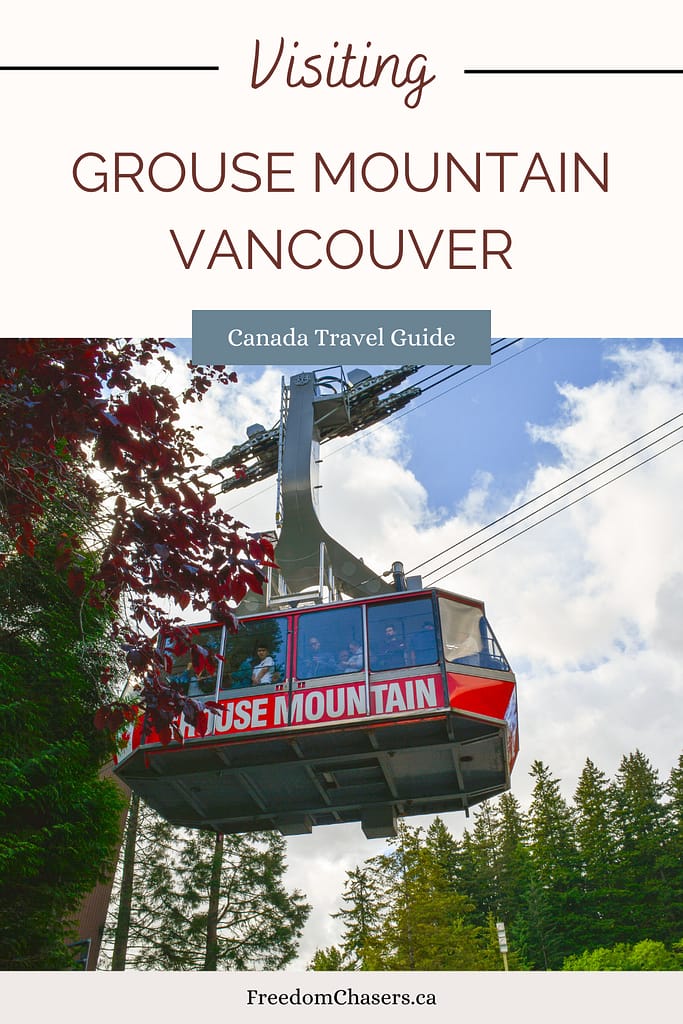 Grouse Mountain Vancouver BC offers so many great things to do.