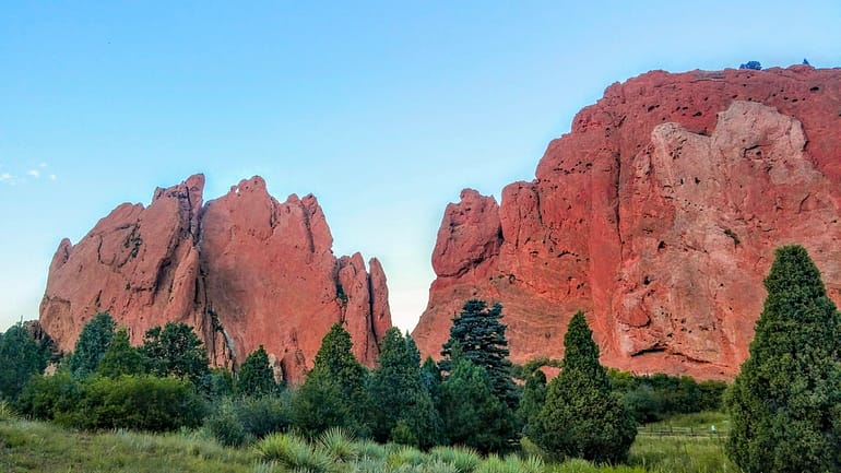 Colorado Springs is tone of he best US cities and Garden of the Gods is a must visit