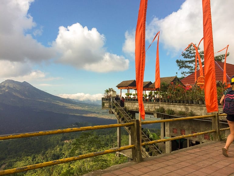 Visiting the volcano of Mount Batur is one of the best things to do in Bali