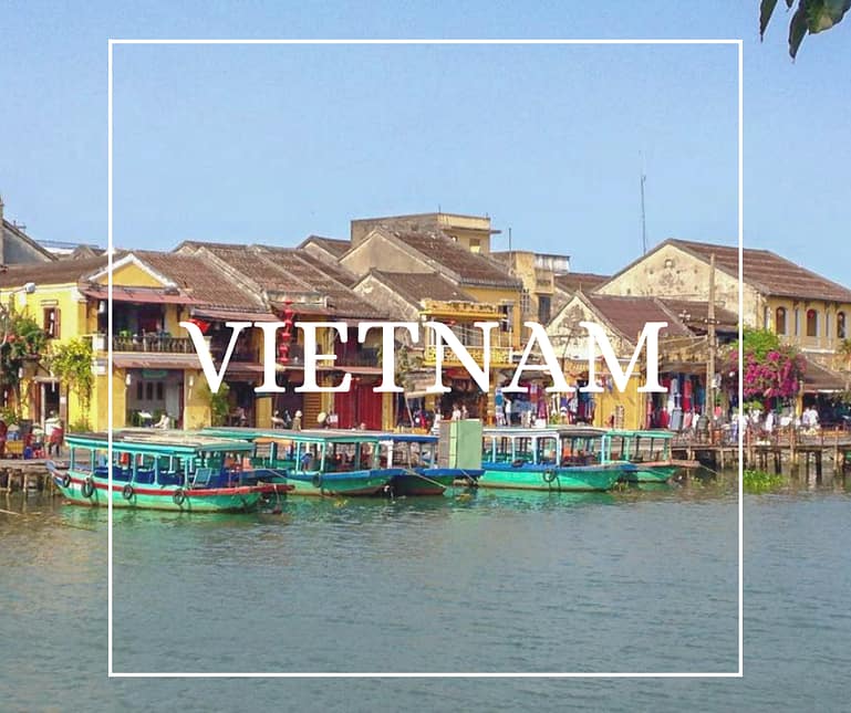 Ho Chi Minh City, Mui Ne, Da Nang, Nha Trang, Hoi An, Hanoi.